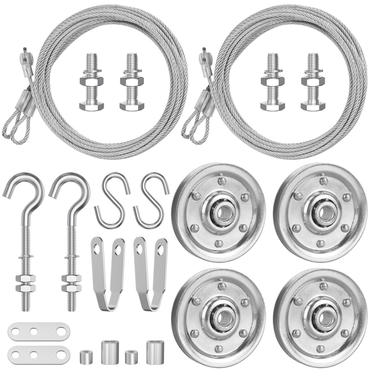 Garage Door Cable Replacement Kit for Overhead Sectional - Image 1