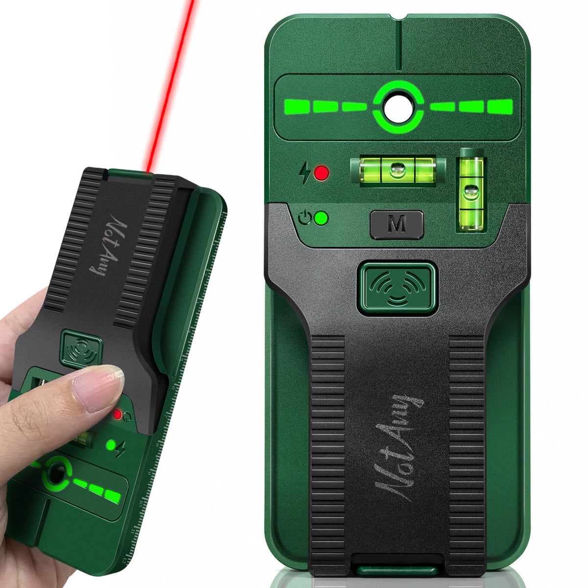 Stud Finder Wall Scanner, 6-in-1 Stud Finder with Cross | Home Repair - Image 1