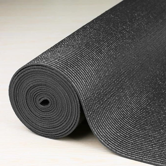 Foam Toolbox Liner Drawer Mat 1/8 Inch Thick X 35.4 Inch Wide X 9.8 Ft Long Black, No Slip for Protecting Cabinet, Garage, Cart, Tool Box