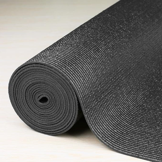 Foam Toolbox Liner Drawer Mat 1/8 Inch Thick X 24 Inch Wide X 24 Ft Long Black, No Slip for Protecting Cabinet, Garage, Cart, Tool Box