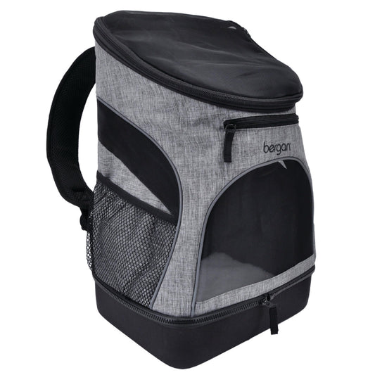 Coastal Pet Bergan Backpack Pet Carrier, Heather Grey - Image 1