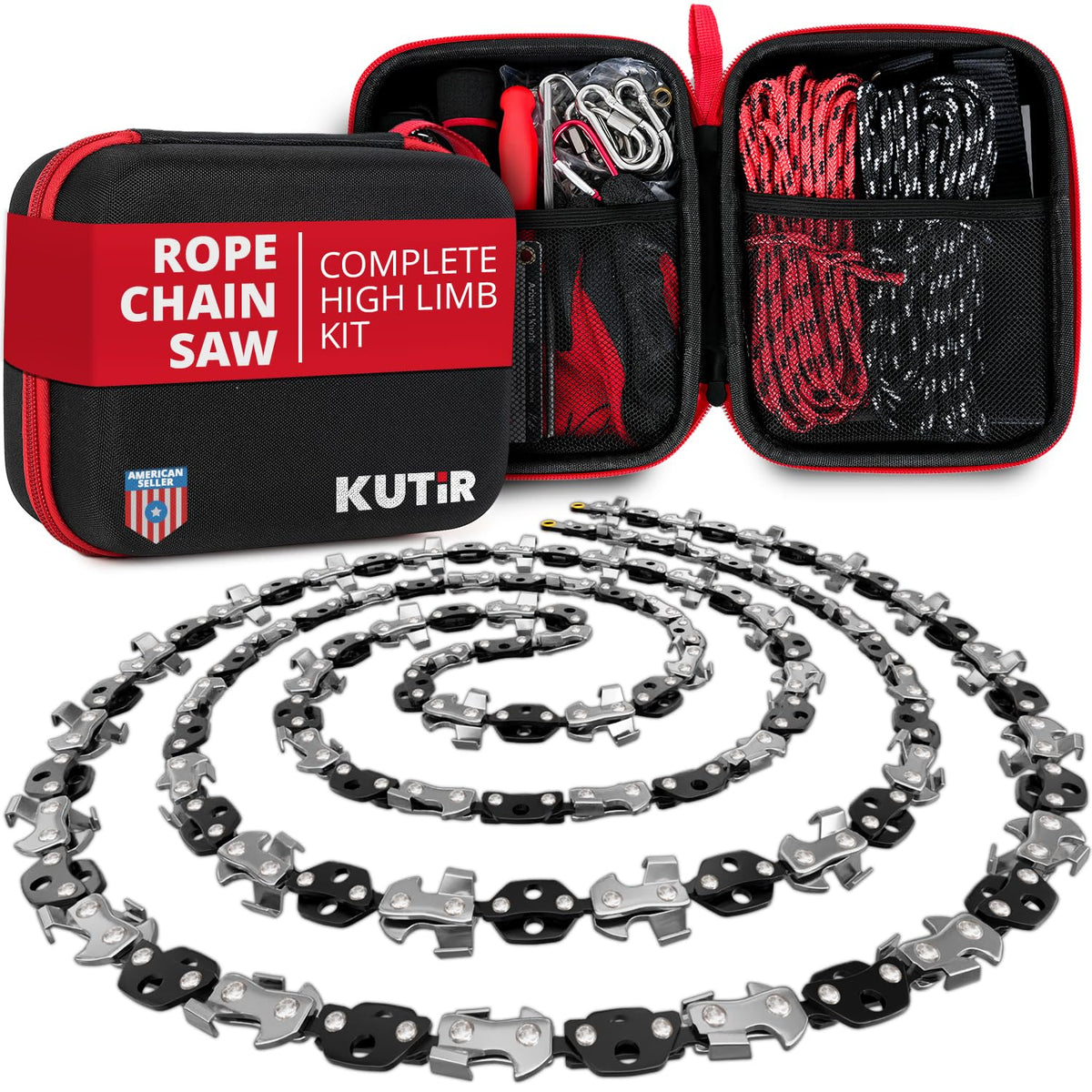 55 Inch High Limb Rope Saw – 360 Rope Chain Saw for Manual - Image 1