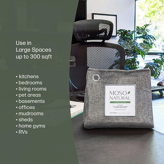 Moso Natural air purifying bag product features