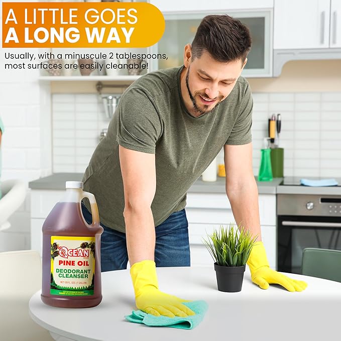 Pine Oil Cleaner Concentrate Deodorizer, 128 fl oz