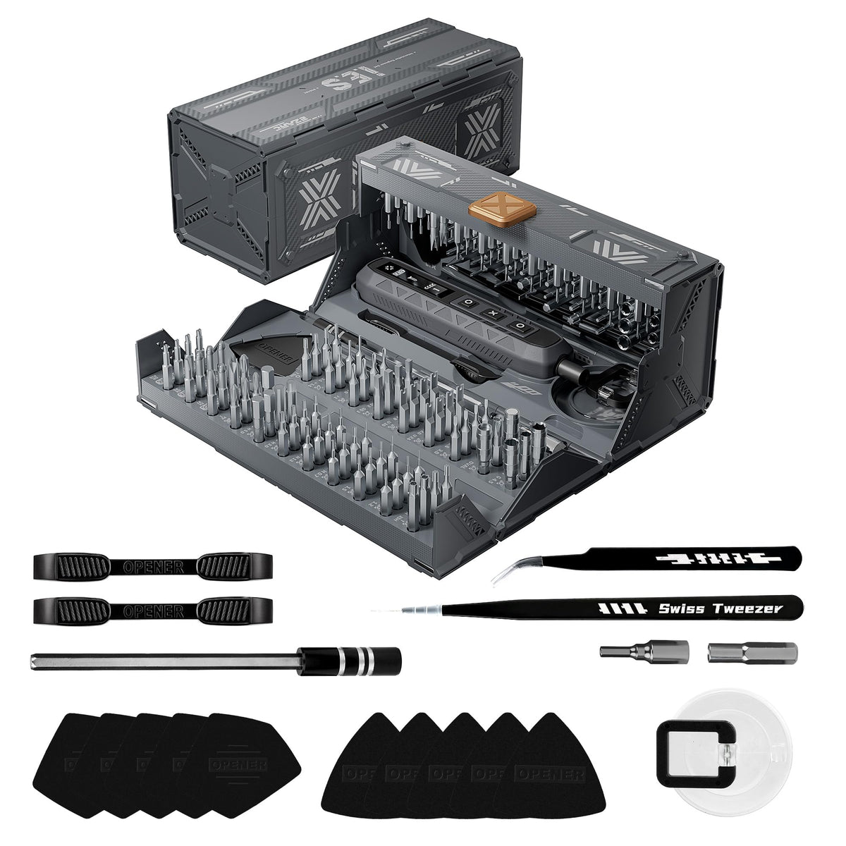 EZARC Electric Screwdriver Set, 181 in 1 Cordless Screwdriver - Image 1