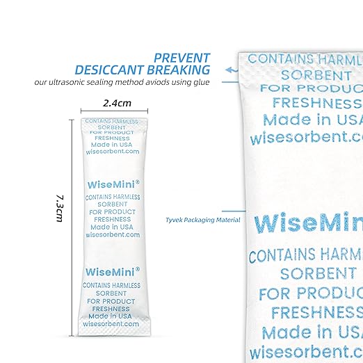3000pcs 5 Gram Food Safe Desiccant Packs, Premium Silica Gel Packets, Desiccant Moisture Absorbers for Storage