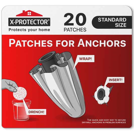 X-Protector Patches for Anchors - 20 PCS Standard Size - Image 1