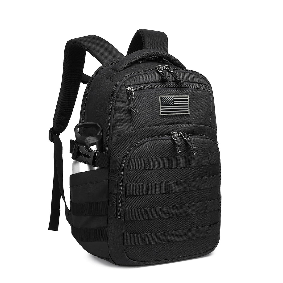 Military tactical backpack, backpack for men black | Travel Essentials - Image 1