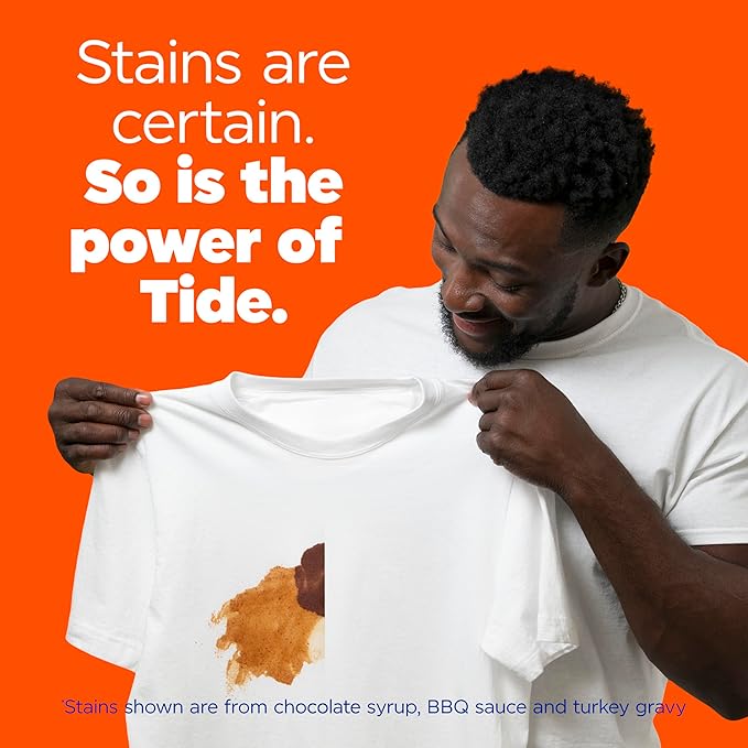 Tide Oxi Boost Power PODS Laundry Detergent Pacs, 18 Count, Set-In Stain Removal + Oxi Power, laundry soap detergent pacs