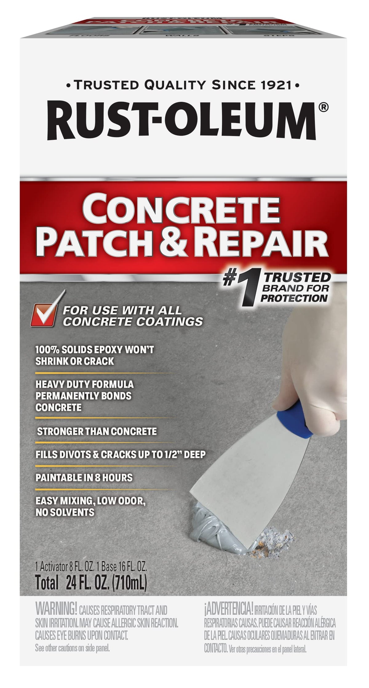 Rust-Oleum Gray Concrete Patch & Repair - Image 1