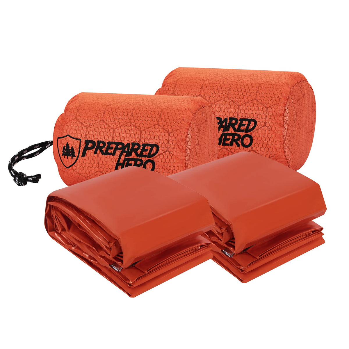 Prepared Hero Survival Bag, Emergency Bivy Sleeping Bag - Image 1