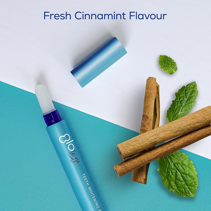 GLO Science Teeth Whitening Pen — Easy to Use, Safe & Effective Dentist Invented Whitening Treatment — Designed for Sensitive Teeth, Travel Friendly
