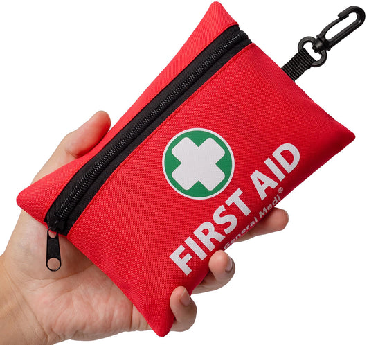 General Medi Mini First Aid Kit, 110 Piece Small First Aid - Image 1