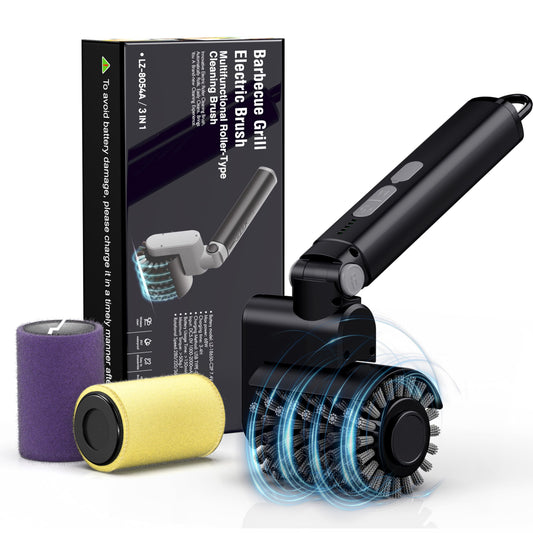 Electric Grill Brush, Cordless Automatic BBQ Grill Cleaner - Image 1