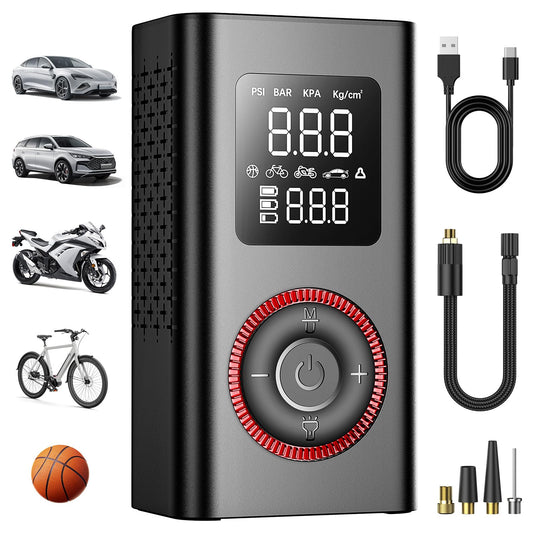 Tire Inflator Portable Air Compressor - 150 PSI Cordless - Image 1