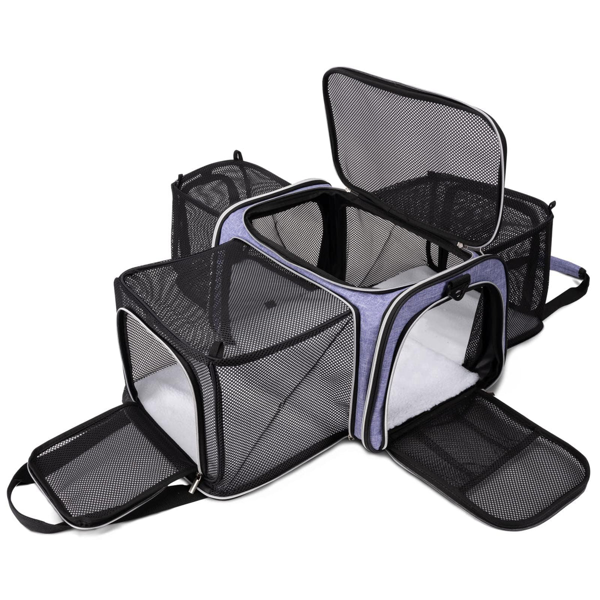 Cat Carrier Bag,Airline Approved Pet Carrier Soft Side Pet - Image 1