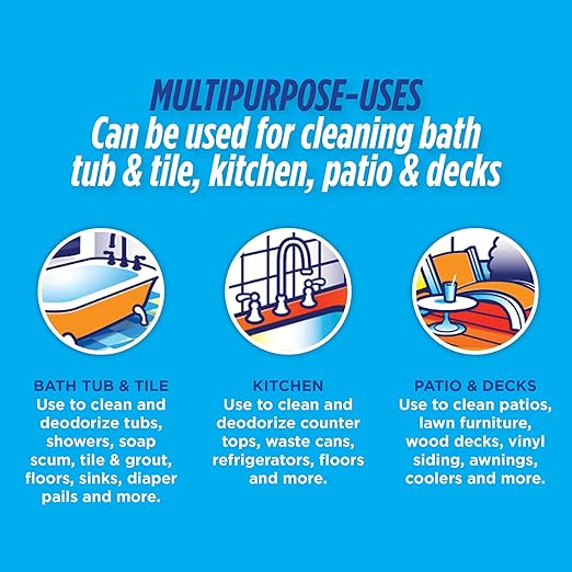 Biz Laundry Detergent Powder Booster, Stain & Odor Removal - 6-Pack, 50 Ounce Boxes