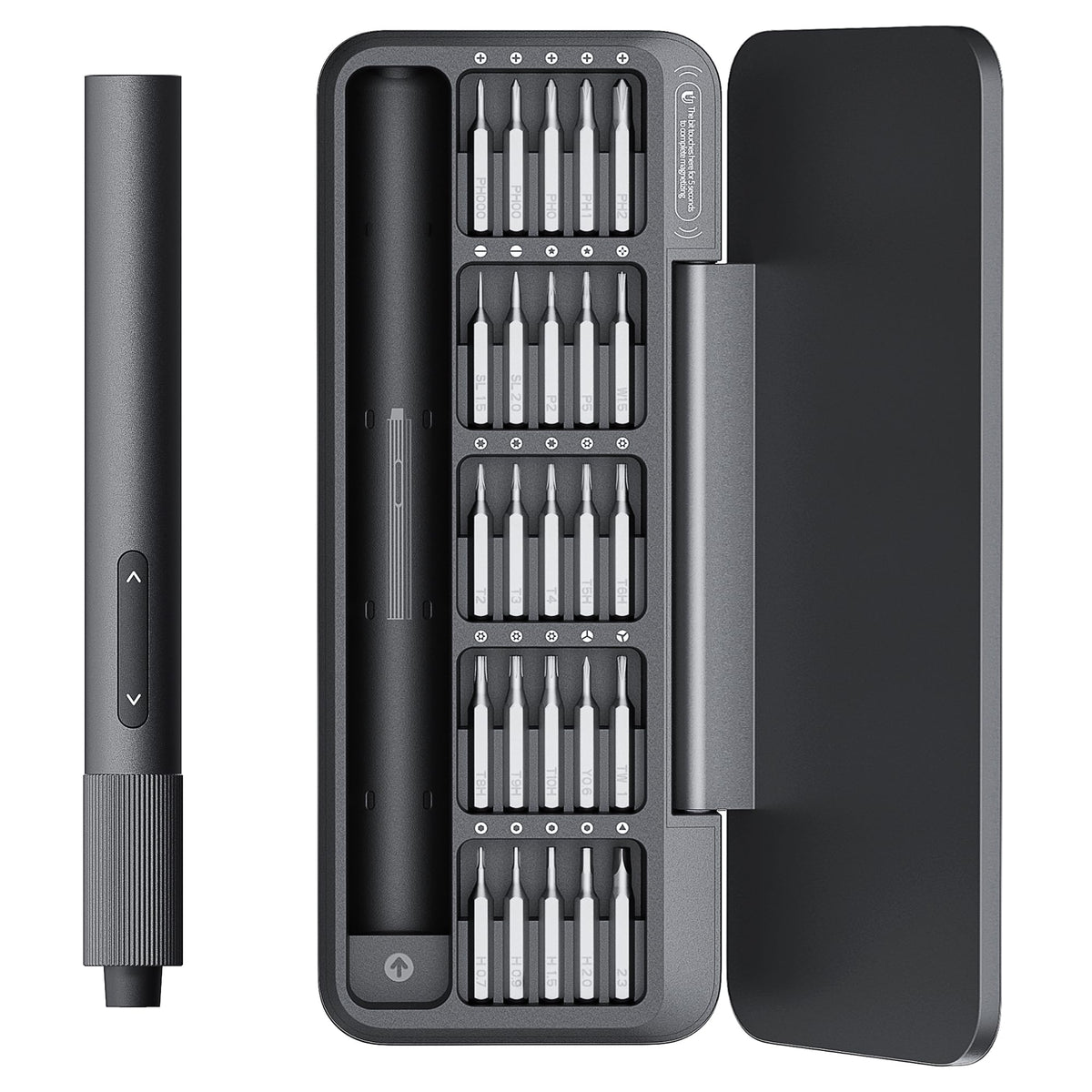 HOTO 25-in-1 Mini Electric Screwdriver, Precision Screwdriver Set - Image 1