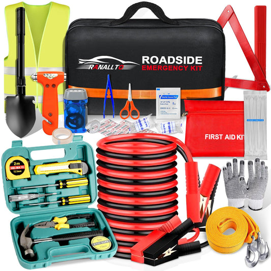 Car Emergency Roadside Tool kit,Road Side Safety | Phone & Computer - Image 1