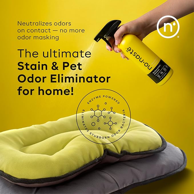 Pet Stain & Odor Eliminator Spray, Light Fresh Scent, 16oz (Pack of 2)