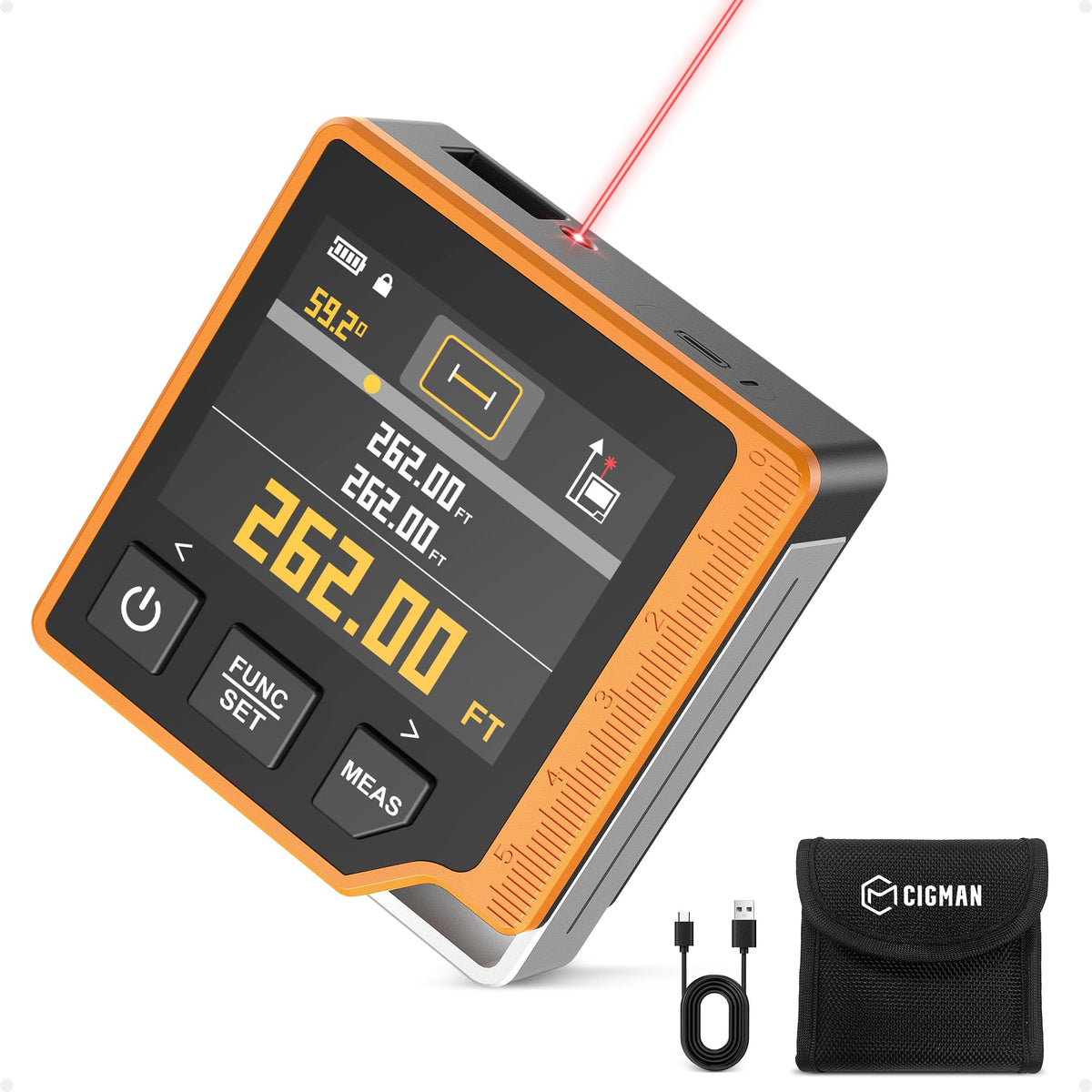 Laser Measuring Tool, 262ft Laser Measure with Digital - Image 1