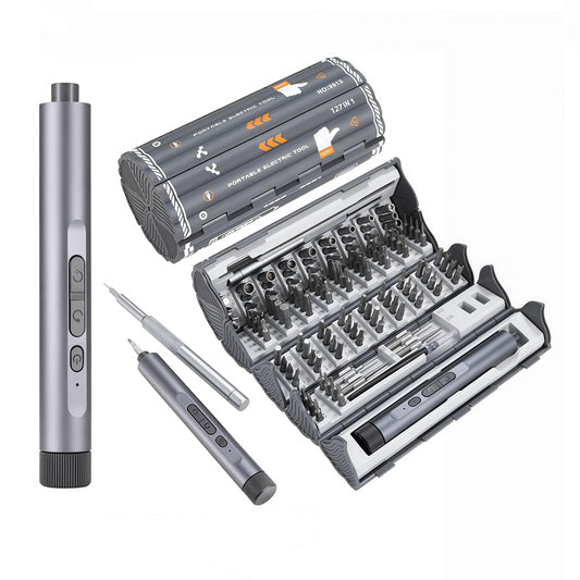 Mini Electric Screwdriver Cordless Set, 127-in-1 Precision - Image 1