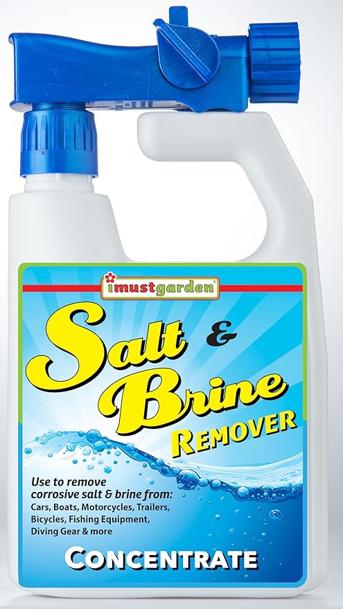 Salt & Brine Remover Concentrate, 32oz Hose-End Sprayer