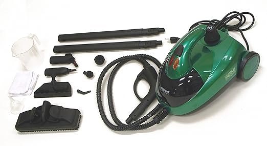 Bissell Commercial BGST500T Hercules Vapor Scrub Steam Cleaner, Green, 50 oz.