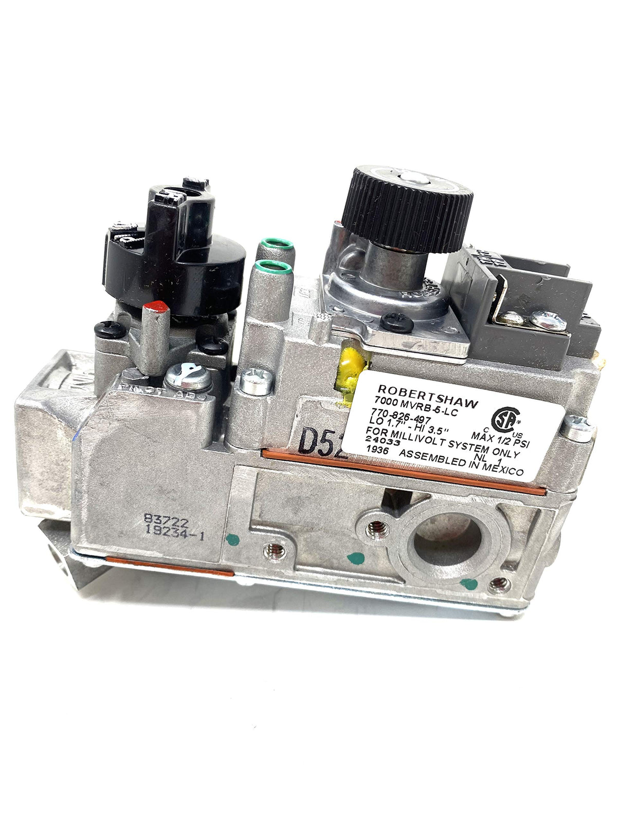 IHP OEM - HHT Gas Fireplace Robert Shaw Valve - NG (24033) - Image 1