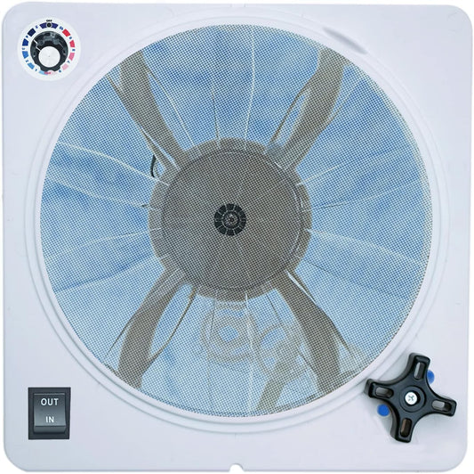 Upgrade Kit Rv Roof Vent Fan Motor Replacement Blade - Image 1