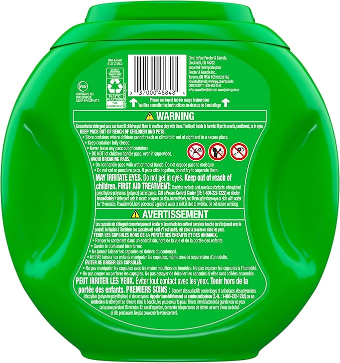 Gain Flings Laundry Detergent Pacs, 60 Count, Moonlight Breeze Scent, with Odor Defense, concentrated laundry soap pacs