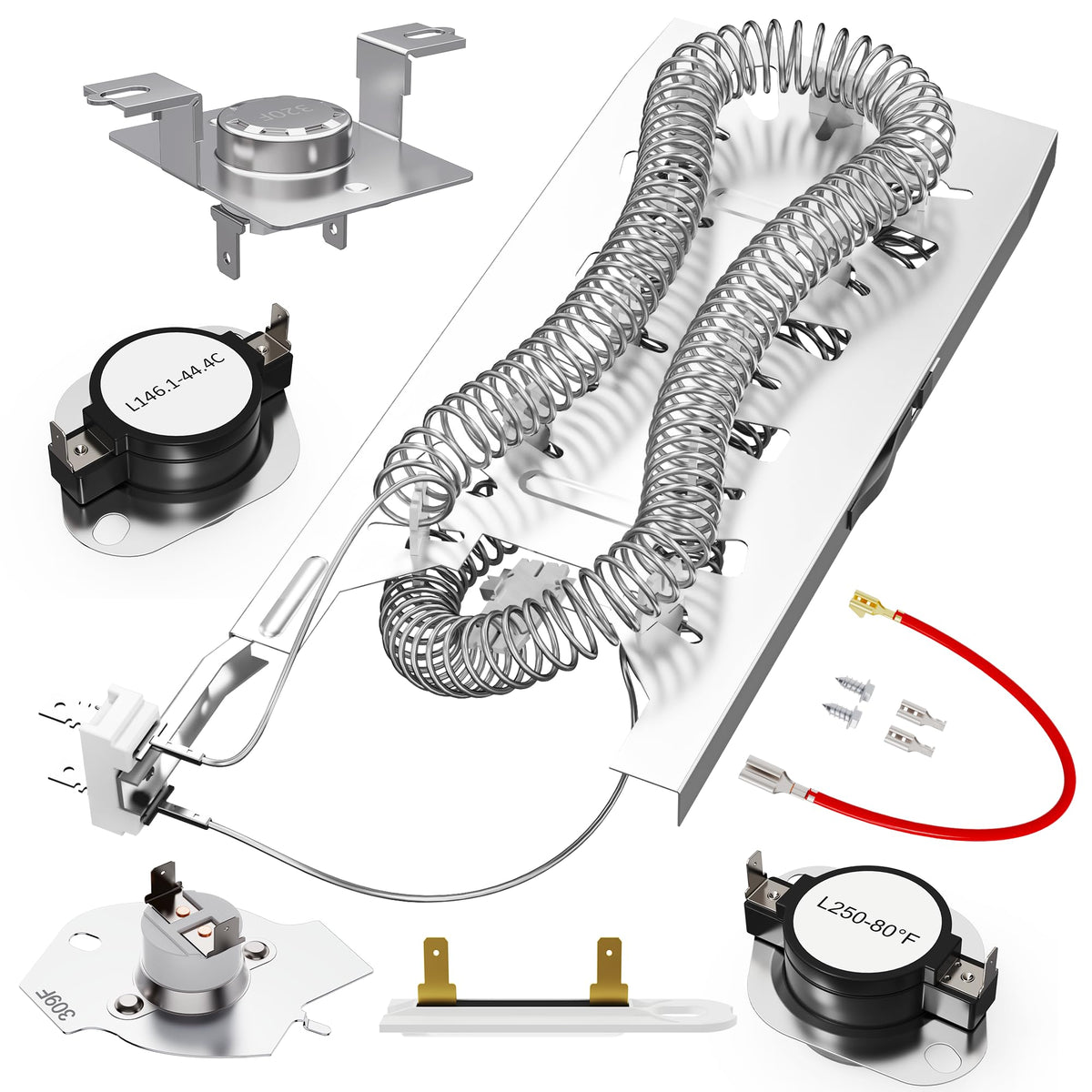3387747 WP3387747 Dryer Heating Element Replacement - Image 1