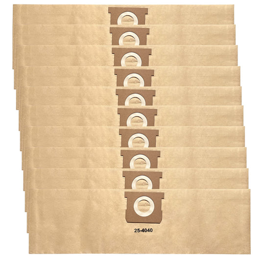 10 Pack DXVA25-4040 Dust Bag fit for DEWALT DXV04T 4 Gallon - Image 1