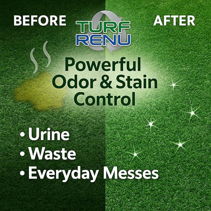 Tr10101 Bio-Enzymatic Cleaning Solution for Synthetic/Artificial Turf and Pet Odor Control, 1-Gallon, 2-Pack