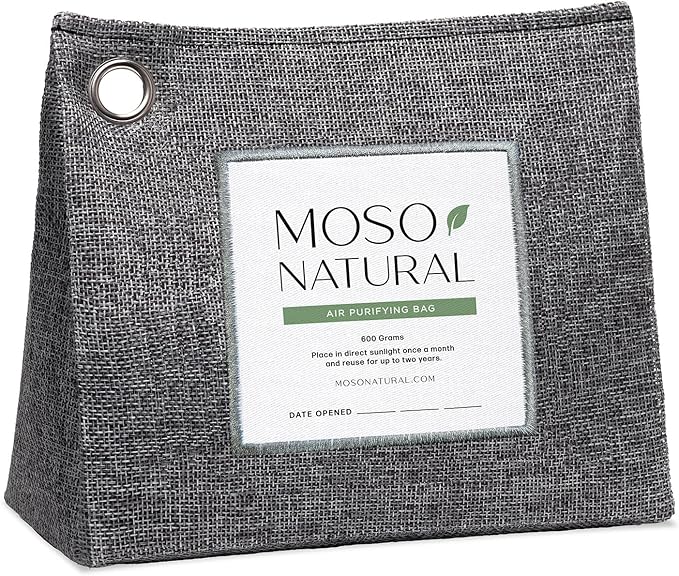 Moso Natural bamboo charcoal air purifying bag 600g
