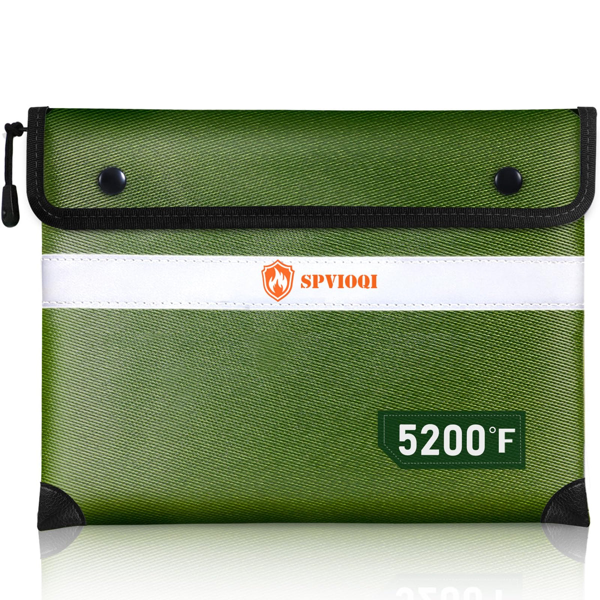 Upgraded Fireproof Document Bag 5200°F -Heat Insulated, Water - Image 1