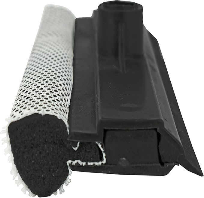 Black Duck Brand Set of 5 Window and Windshield Cleaning Sponge and Rubber Squeegees
