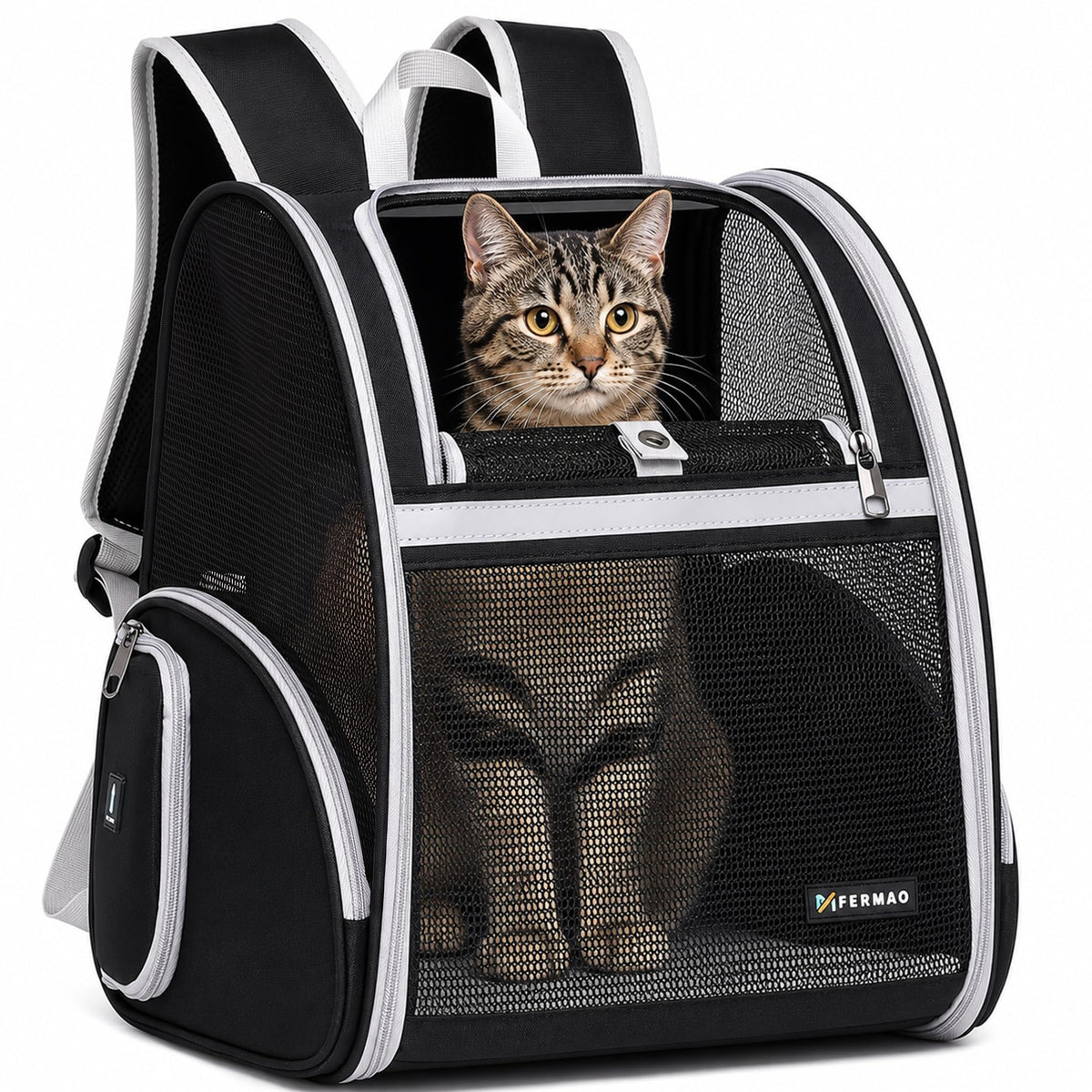 Cat Backpack Carrier for Small Dogs and Medium cat Puppy - Image 1