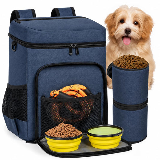 ANILD Dog Travel Bag Backpack, Flight-Ready TSA-Approved - Image 1