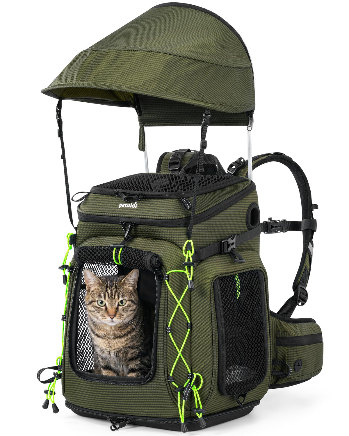 Pecute Cat Backpack Carrier,Pet Carrier Backpack for Hiking - Image 1