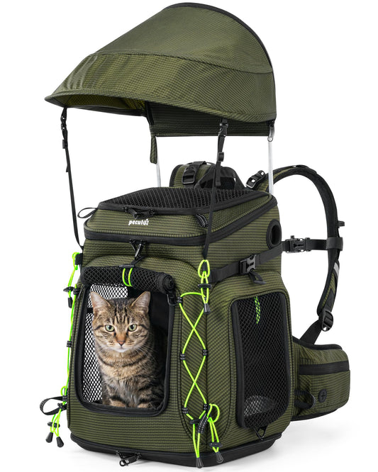 Pecute Cat Backpack Carrier,Pet Carrier Backpack for Hiking - Image 1