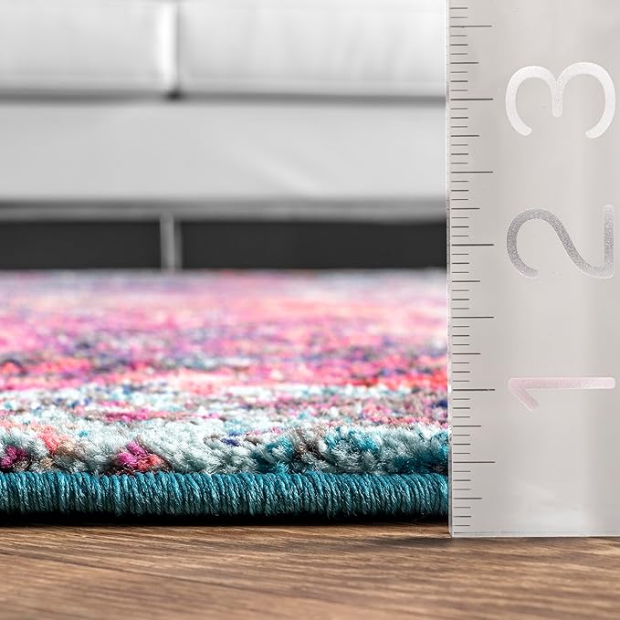 nuLOOM Reva Colorful Abstract Runner Rug, 2' 5" x 8', Multi