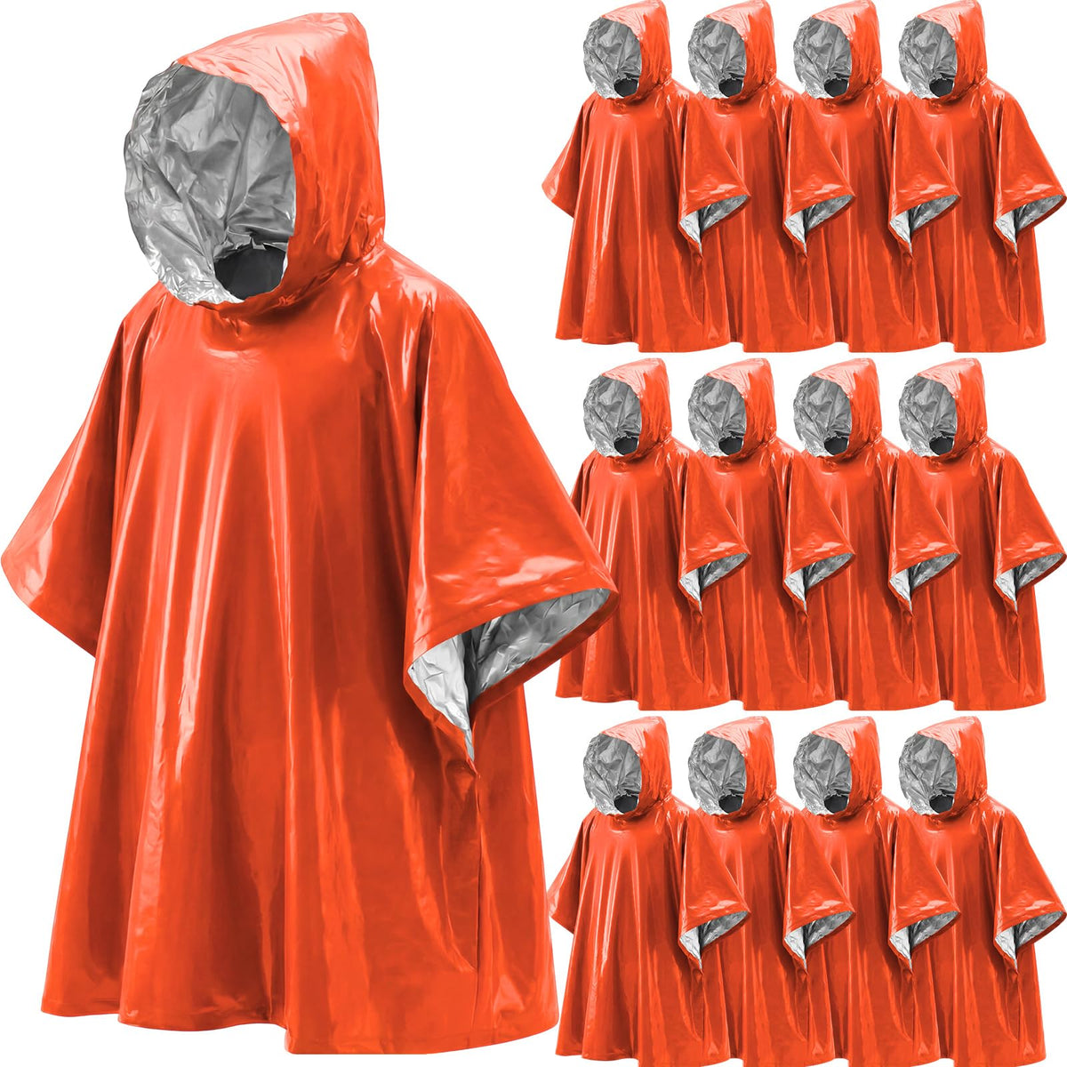 Tellegloww Emergency Poncho with Polyester Film Liner - Image 1