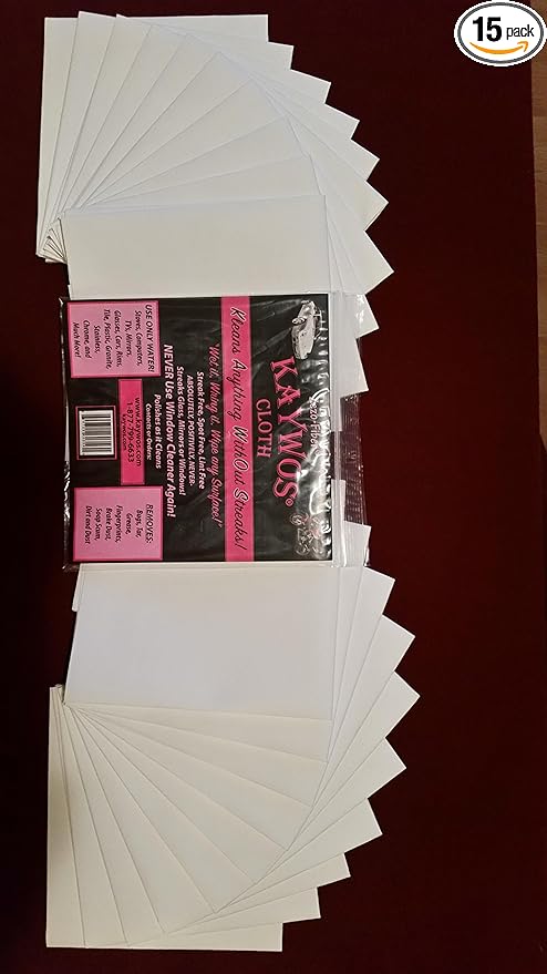 Zezo-Fibre Streak Free Cleaning Cloths (15)