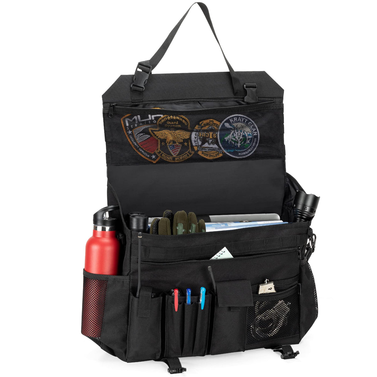 Trunab Patrol Bag, Car Front Seat Organizer, Police Duty Bag - Image 1