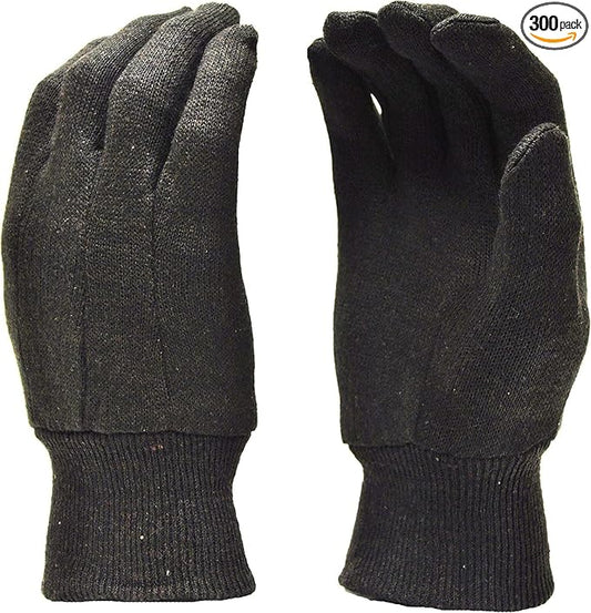 G & F Products Cotton Jersey Work Gloves, X-Large, Heavy-Duty, Breathable, Comfortable, Protective, Knit Wrist, Clute Cut, All-Purpose for Warehouse, Landscaping, Cleaning, 300 Pairs