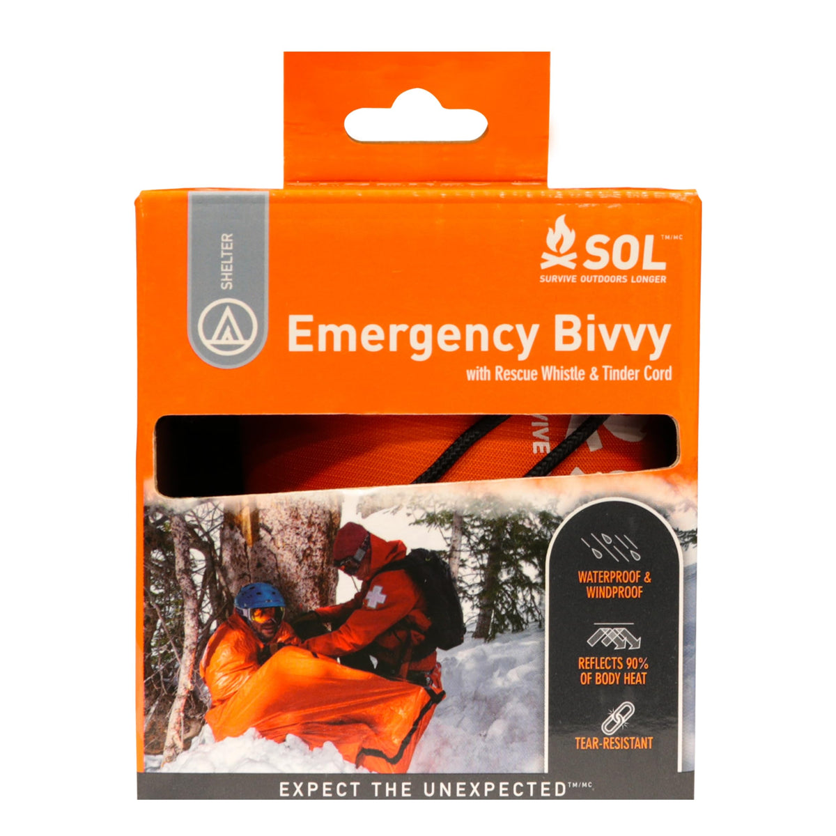 Survive Outdoors Longer 90% Emergency Bivvy - Comes with Survival - Image 1