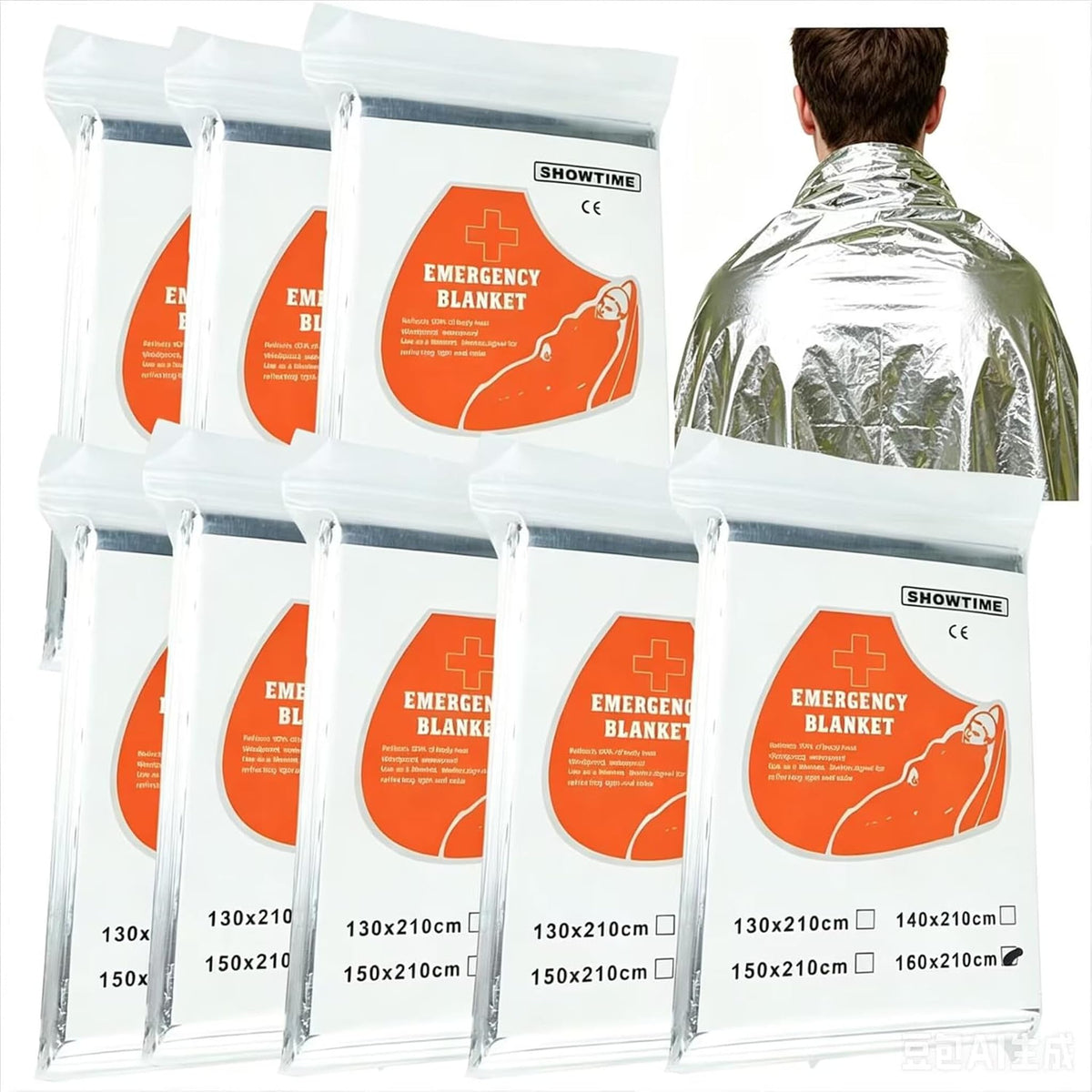 Emergency Rescue Blanket Outdoor Survival Blanket | Travel Essentials - Image 1
