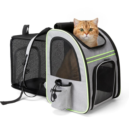 Cat Carrier Backpack Expandable Pet Carrier | Pet Essentials - Image 1
