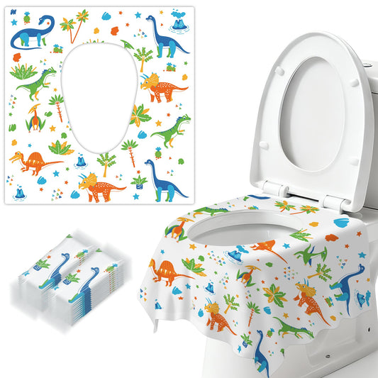 40 Pcs Toilet Seat Covers for Kids & Toddlers & Adult - Image 1